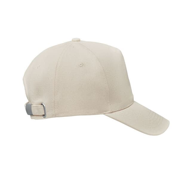MidOcean Bicca Baseballkeps i Ekologisk Bomull One Size Beige Beige One Size