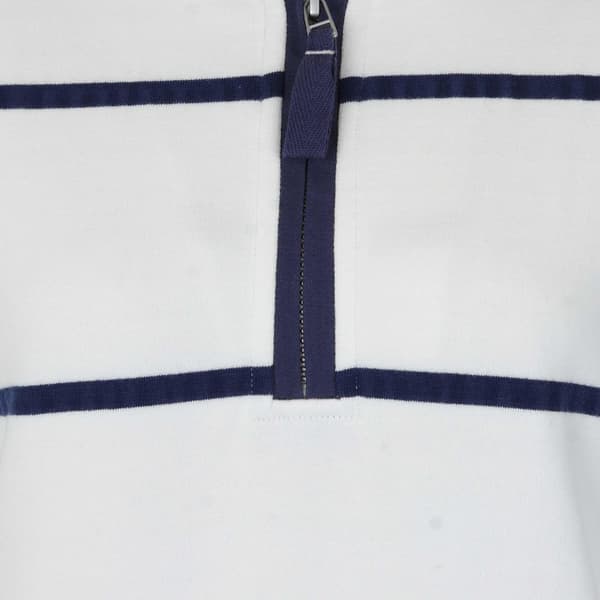 Lazy Jacks Dam/Dam Quarter Zip Sweatshirt XXL Vit White XXL