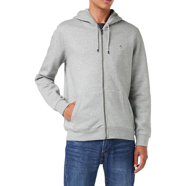 Original Penguin Herr Pete Regular Hoodie S Heather Grey Heather Grey S