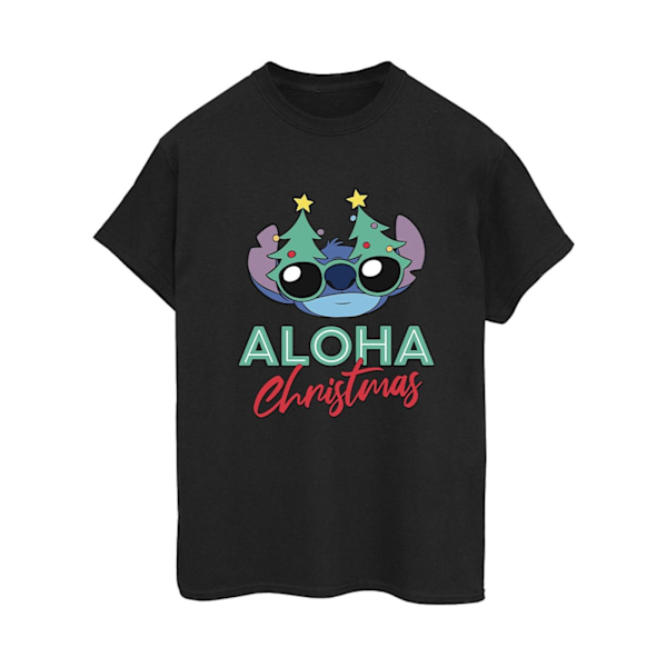 Disney Dam/Kvinnor Lilo Och Stitch Julgran Skuggor Bomull Black XL