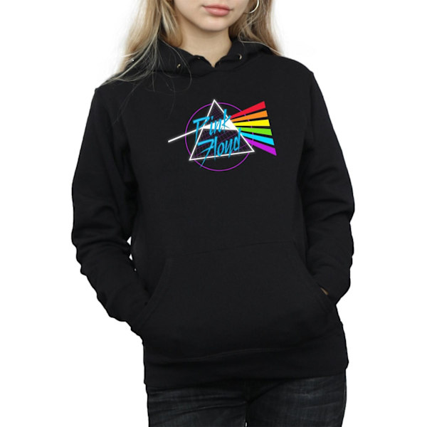Pink Floyd Dam/Dam Neon Darkside Hoodie XXL Svart Black XXL