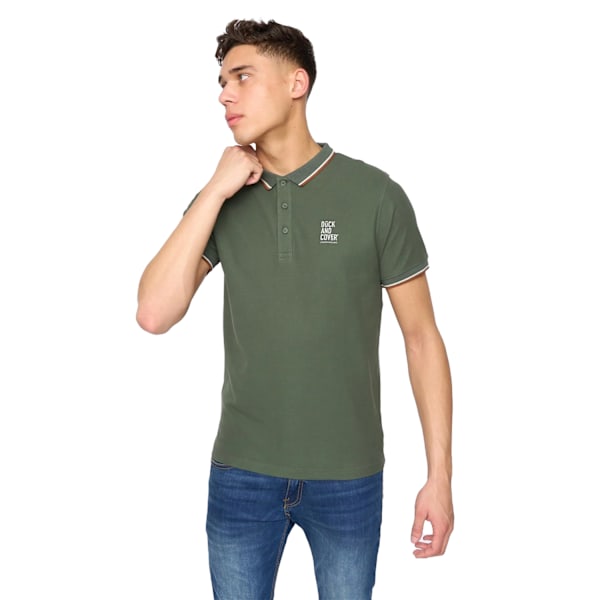 Duck and Cover Herr Melports Poloshirt (3-pack) L Flerfärgad Multicoloured L