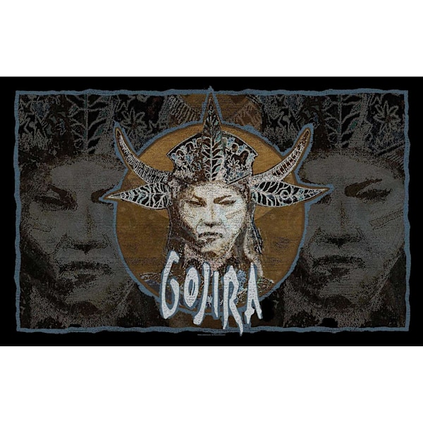 Gojira Fortitude Textil Affisch One Size Svart/Brun Black/Brown One Size