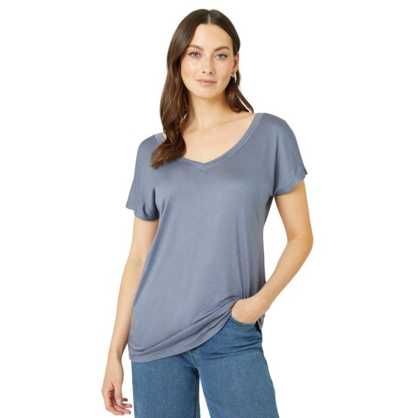 Maine Slouch T-shirt dam/dam XL grå Grey XL