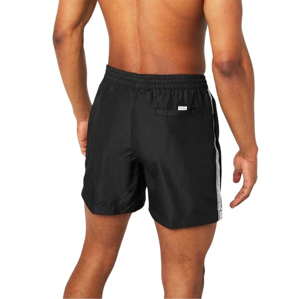 Calvin Klein Herr Badshorts med Tejp S Svart Black S
