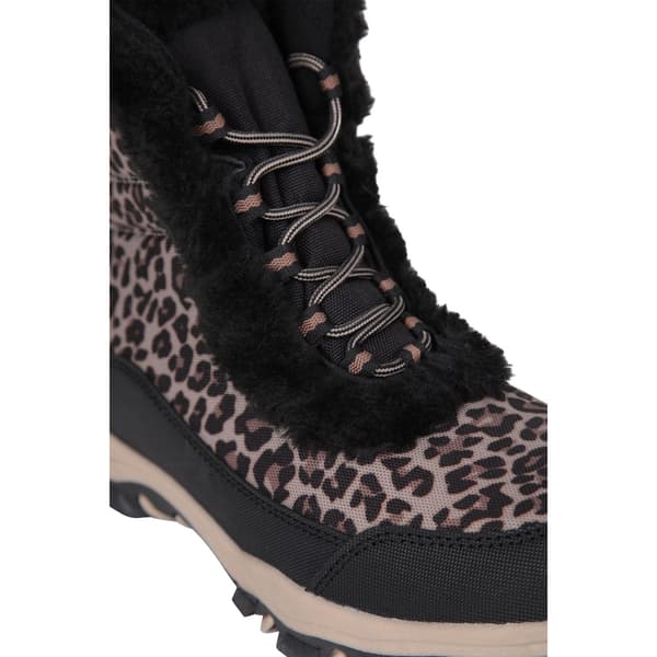 Mountain Warehouse Dam/Dam Ohio Leopardtryck Termiska Sno Black 4 UK