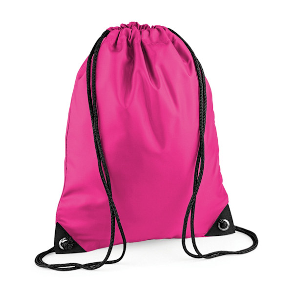 Bagbase Premium dragsnöre väska One Size Fuchsia Fuchsia One Size