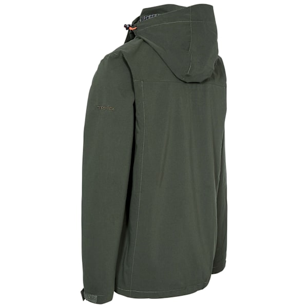 Trespass Mens Weir Vattentät Jacka L Oliv Olive L