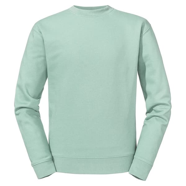 Russell Herr Autentisk Enfärgad Sweatshirt M Eukalyptus Eucalyptus M