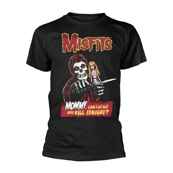 Misfits Unisex Adult Mommy - T-shirt med dubbla funktioner S Svart Black S