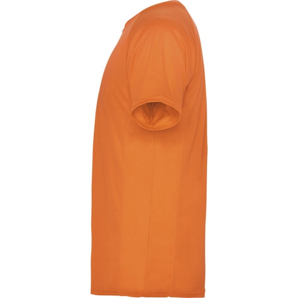 Roly Montecarlo T-shirt för män, kortärmad, sportig, L, fluorescerande Fluorescent Orange L