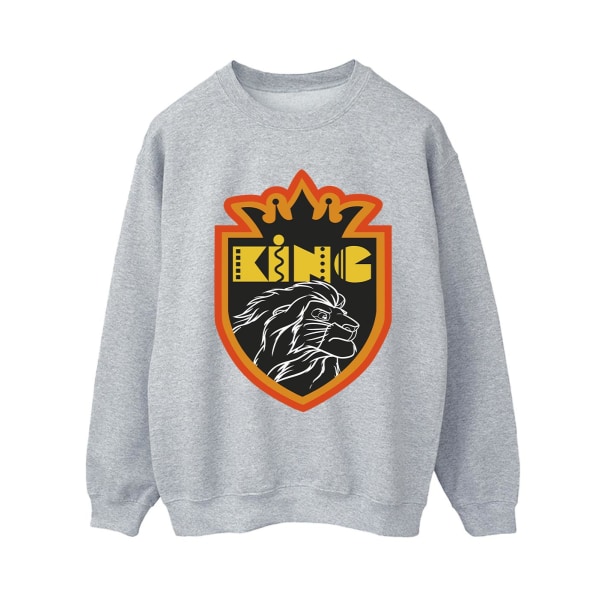 Disney Dam/Damer The Lion King Crest Sweatshirt XL Sports G Sports Grey XL