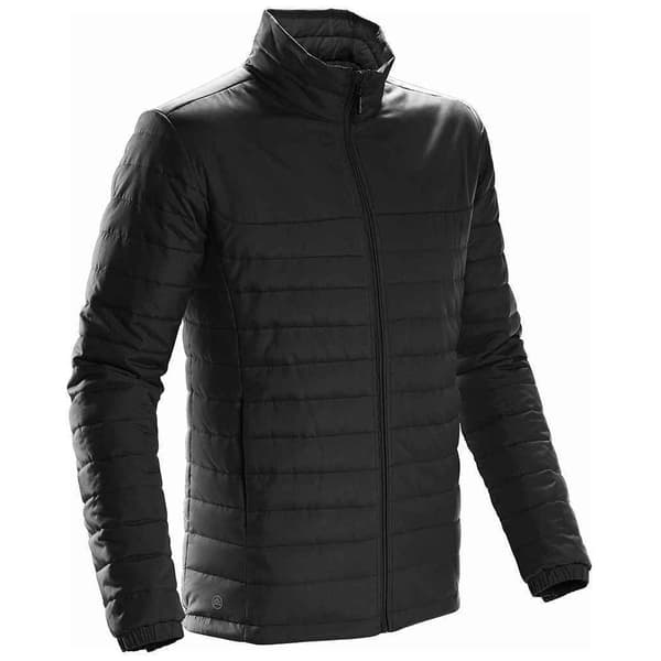 Stormtech Herr Nautilus Quiltad Vadderad Jacka L Svart Black L