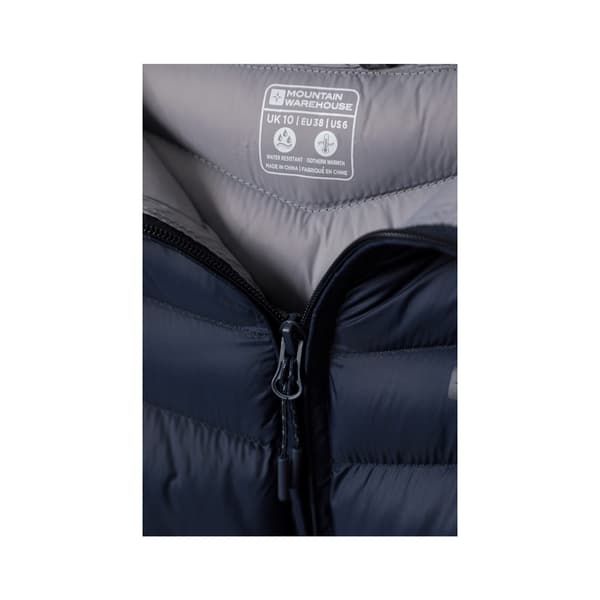 Mountain Warehouse Dam/Dam Florence Lång Vadderad Jacka 6 Navy 6 UK