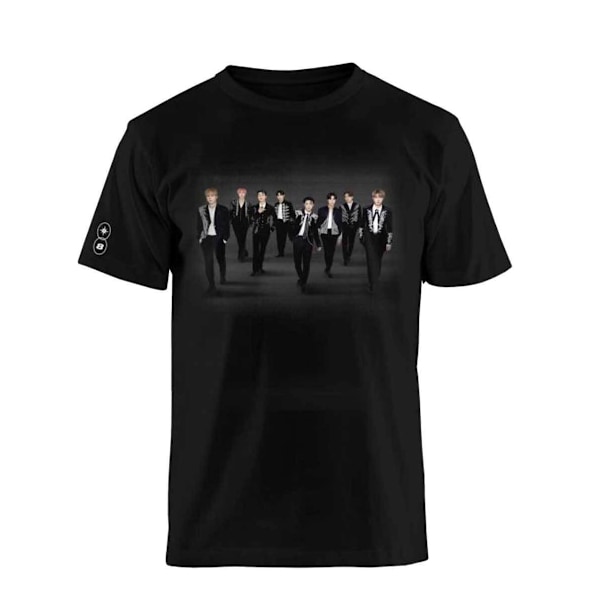 ATEEZ Unisex Adult Fellowship Tour Euro Photograph T-Shirt S Bl Black S