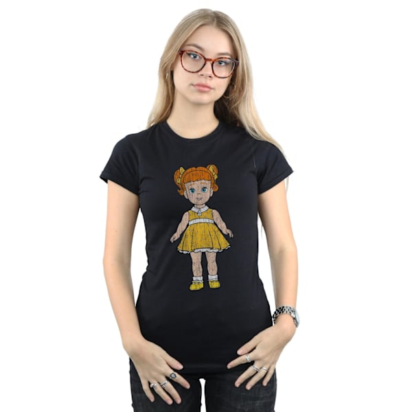 Disney Dam/Kvinnor Toy Story 4 Gabby Gabby Pose Bomull T-Shir Black XXL