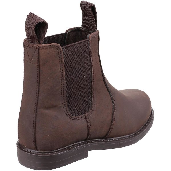 Amblers Childrens/Kids Pull On Leather Boots 1 UK Brown Brown 1 UK