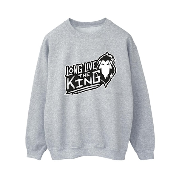 Disney Dam/Damer The Lion King The King Sweatshirt L Sports Sports Grey L