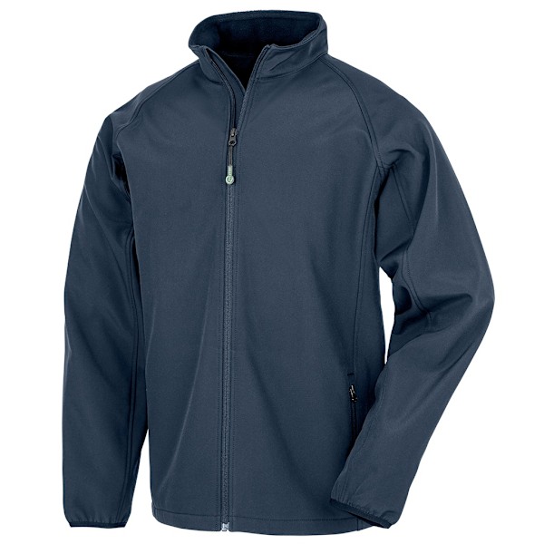 Result Äkta Återvunnen Herr Printable Softshell Jacka 3XL Marinblå Navy 3XL