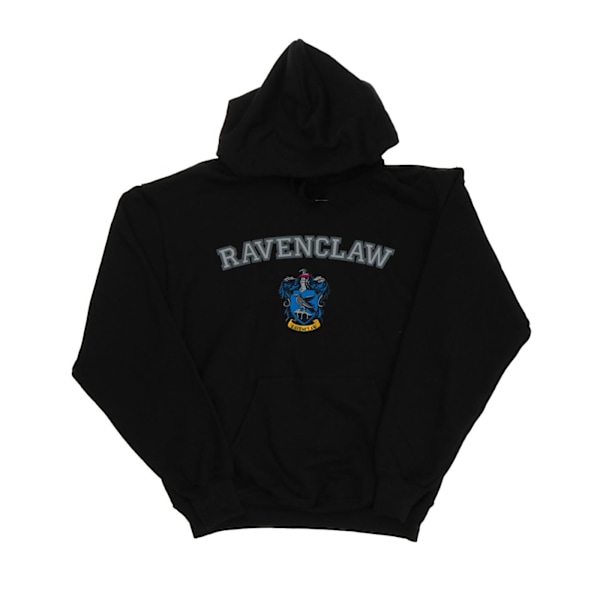 Harry Potter Flickor Ravenclaw Crest Hoodie 5-6 År Svart Black 5-6 Years