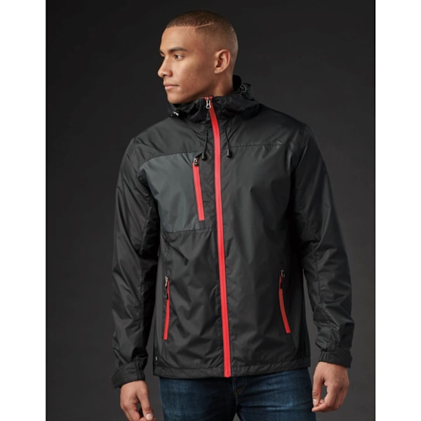 Stormtech Olympia Soft Shell Jacka XXL Svart/Ljusröd Black/Bright Red XXL