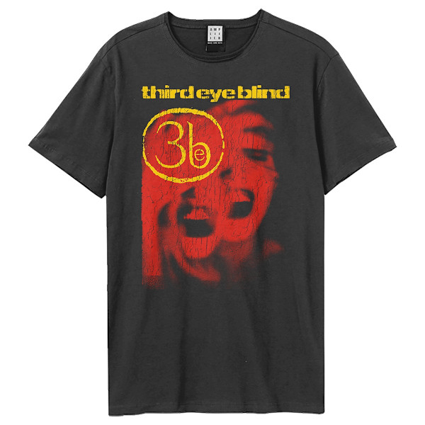 Amplified Unisex Vuxen Självbetitlad 97 Third Eye Blind T-Shirt X Charcoal XS