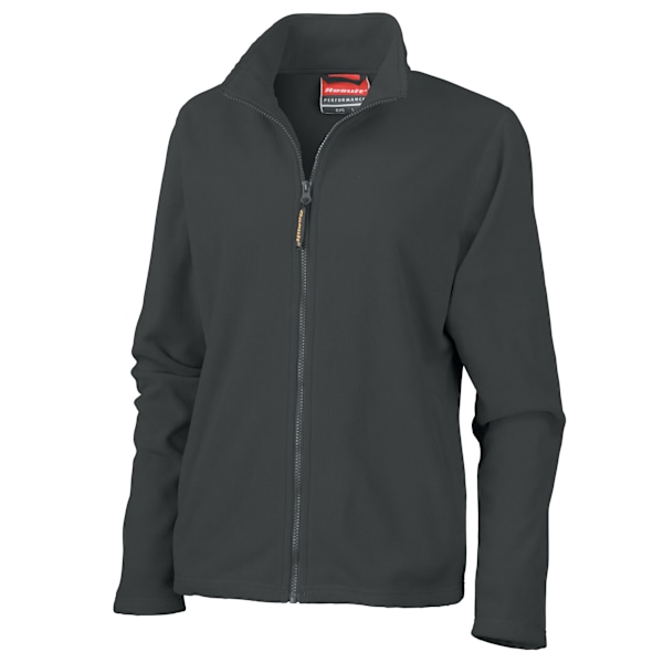 Result Dam/Kvinnor Horizon Högkvalitativ Microfleece Jacka 14 U Black 14 UK