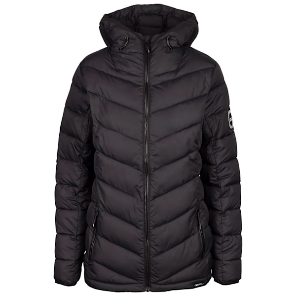 Trespass Dam/Dam Tonya DLX ECO Vadderad Jacka XXL Svart Black XXL