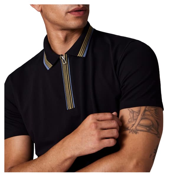 Paul Smith Herr Quarter Zip Pikétröja S Svart Black S