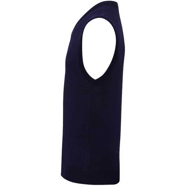 Premier Herr Sleeveless Bomull Akryl V-ringad Tröja M Marinblå Navy M
