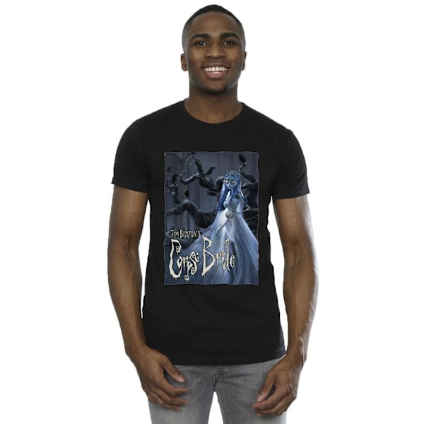 Corpse Bride Brudklänning Poster T-shirt 5XL Svart Black 5XL