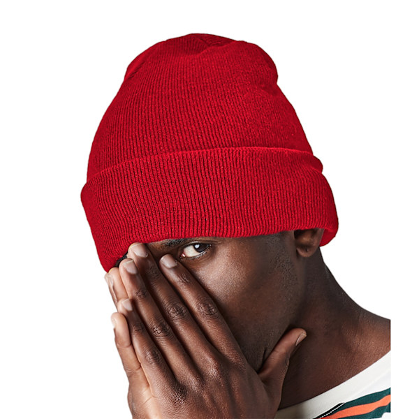 Beechfield Original Recycled Beanie One Size Classic Red Classic Red One Size
