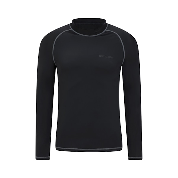 Mountain Warehouse Herr Långärmad Rash Guard 4XL Svart Black 4XL
