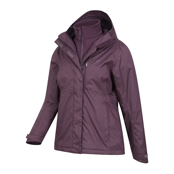 Mountain Warehouse Whirlwind Padderad Jacka för Kvinnor/Dam Storlek 16 UK Purple 16 UK