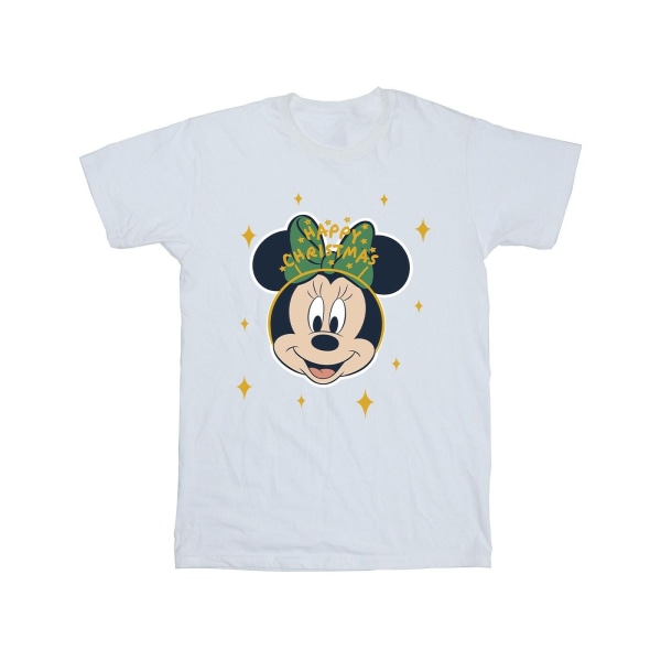 Disney Herr Minnie Mouse Glad Jul T-shirt S Vit White S