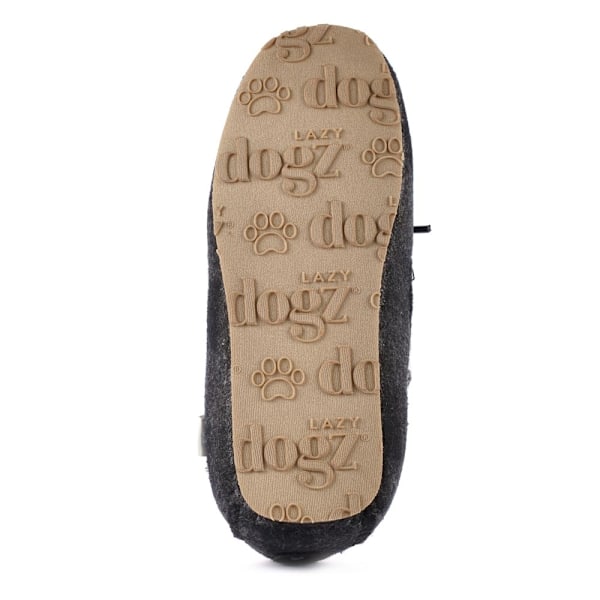 Lazy Dogz Barn/Barn Moccasin Tofflor för Barn 13 UK Barn B Black 13 UK Child