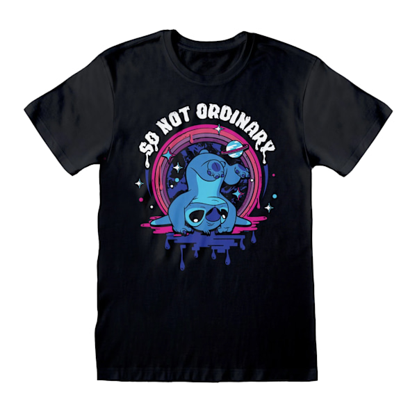 Lilo & Stitch Barn/Barn So Not Ordinary Stitch T-Shirt 7-8 Black 7-8 Years