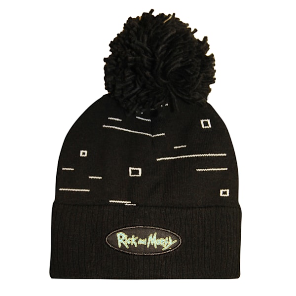 Rick And Morty Pixel Mössa One Size Svart Black One Size