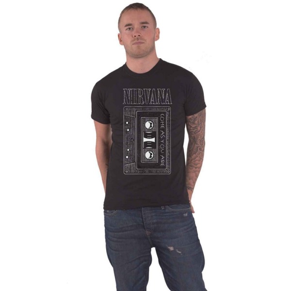 Nirvana Unisex Adult As You Are Tejp T-shirt M Svart Black M