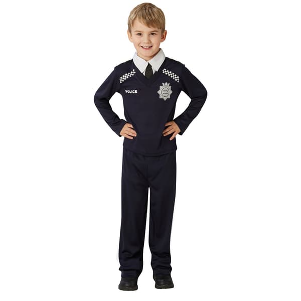 Bristol Novelty Barnkostym Polis Barn/Barn M Marinblå Navy M