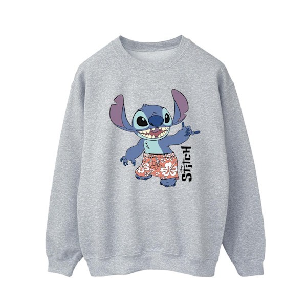 Disney Herr Lilo & Stitch Bermuda Shorts Sweatshirt S Sports Grå Sports Grey S
