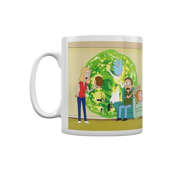 Rick And Morty Portal Mug En Storlek Flerfärgad Multicoloured One Size