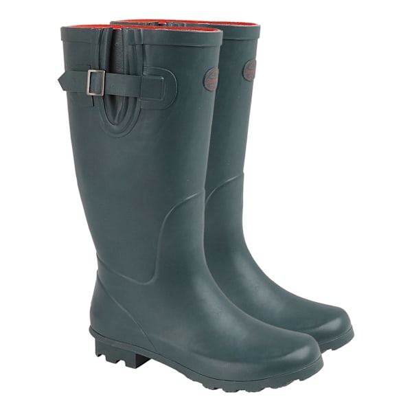 Stormwells Dam/Dam Plain Wellington Boots 3 UK Grön/Röd Green/Red 3 UK