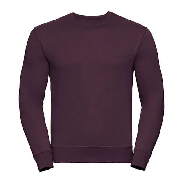 Russell Herr Sweatshirt för män, storlek L, Bourgogne Burgundy L