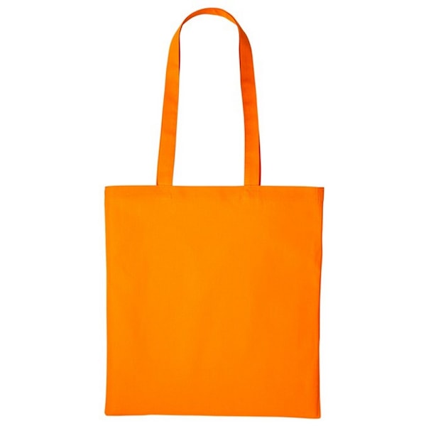 Nutshell Plain Strong Shoulder Shopper Bag One Size Orange Orange One Size