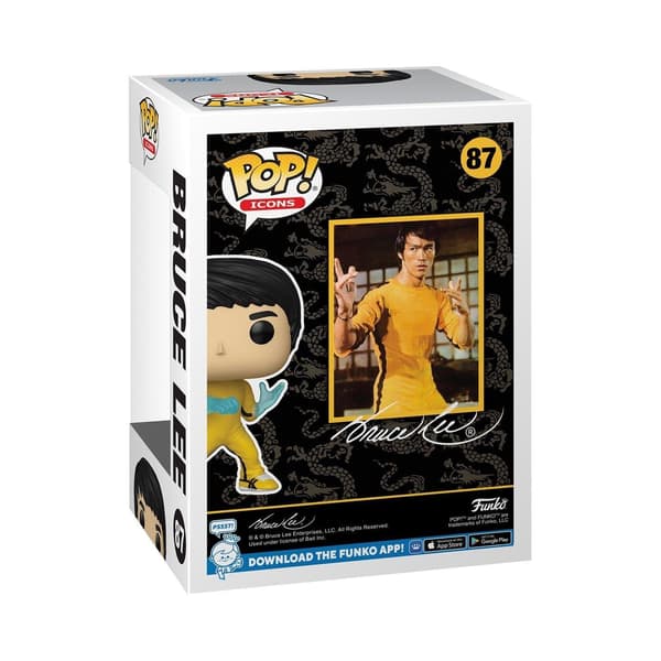 Funko POP! Bruce Lee vinylfigur en storlek flerfärgad Multicoloured One Size