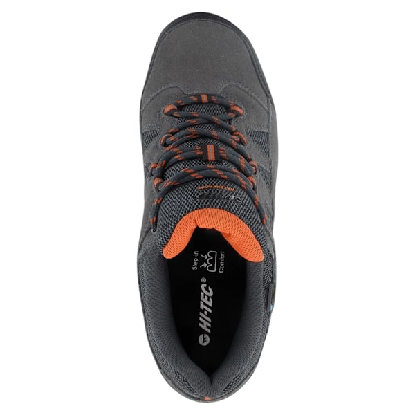 Hi-Tec Mens Bandera II Low Suede Shoes 11 UK Charcoal/Graphite Charcoal/Graphite 11 UK