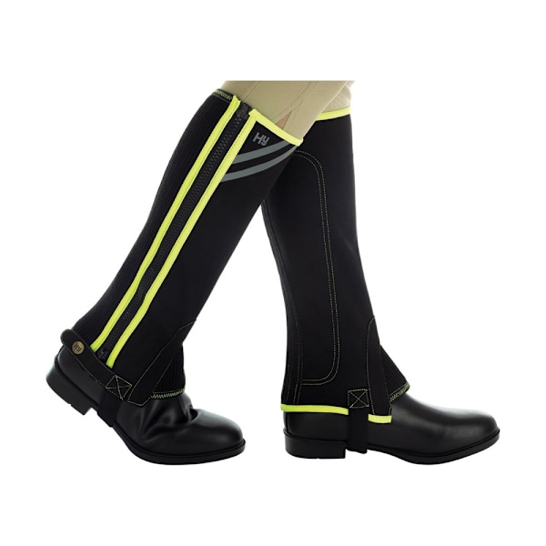 HyVIZ Reflekterande Halvchaps XS Fluorescerande Gul/Silver/ Fluorescent Yellow/Silver/Black XS