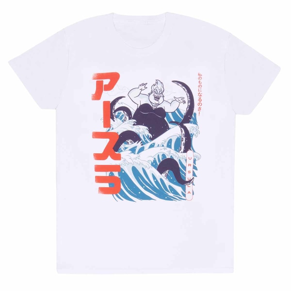 Den lilla sjöjungfrun Unisex vuxen Ursula T-shirt S Vit White S