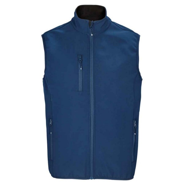 SOLS Mens Falcon Softshell Recycled Body Warmer 3XL Abyss Blue Abyss Blue 3XL